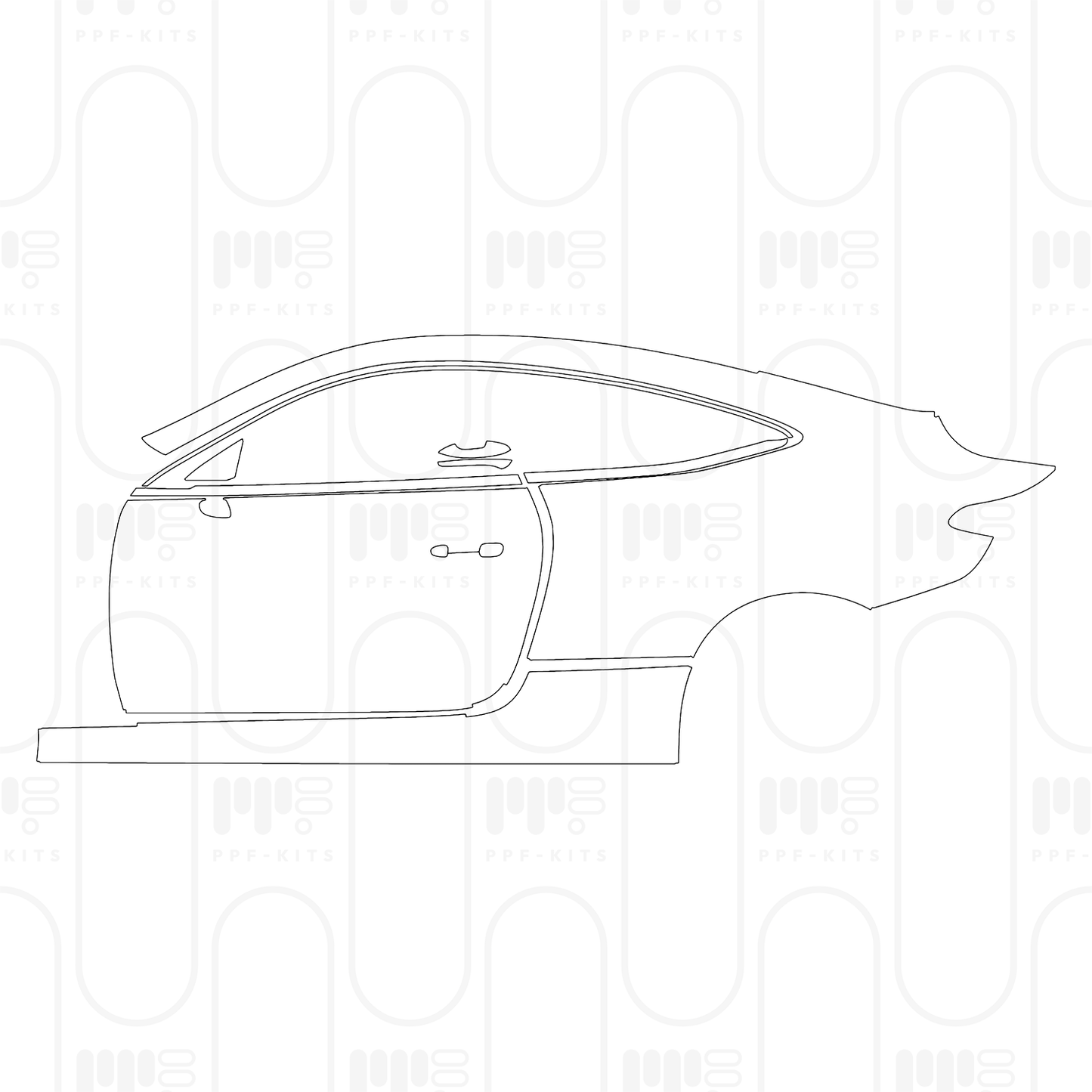 Voorgesneden PPF Mercedes-Benz CLE Coupe AMG Line 2026