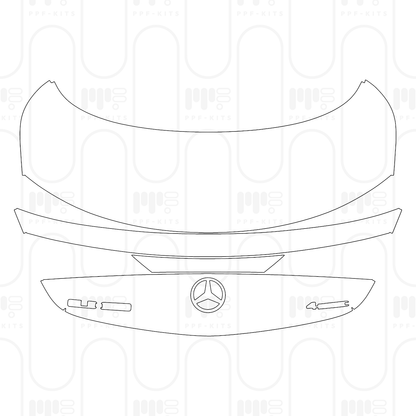 Voorgesneden PPF Mercedes-Benz CLE Coupe AMG Line 2026