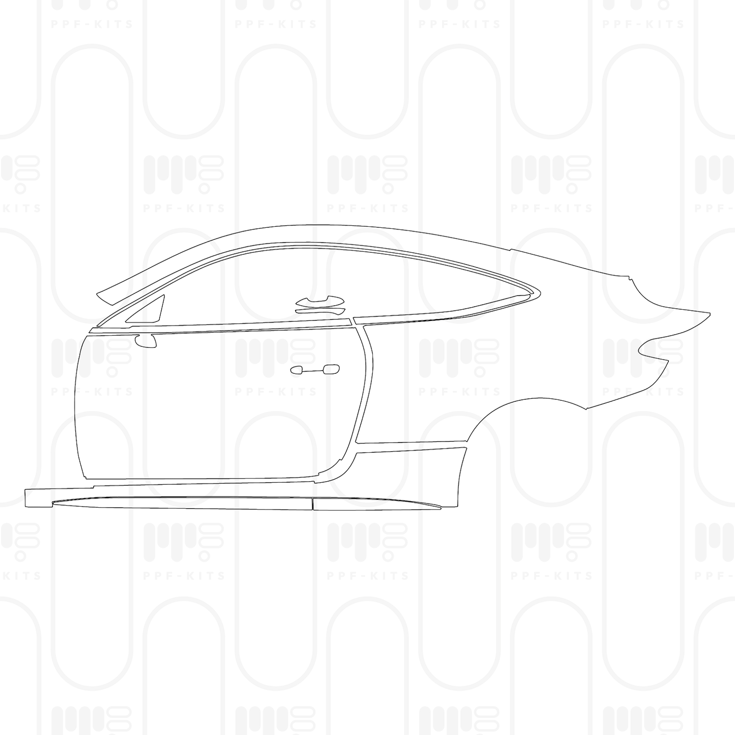 Voorgesneden PPF Mercedes-Benz CLE Coupe AMG CLE 53 2026