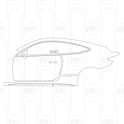 Voorgesneden PPF Mercedes-Benz CLE Coupe AMG CLE 53 2026