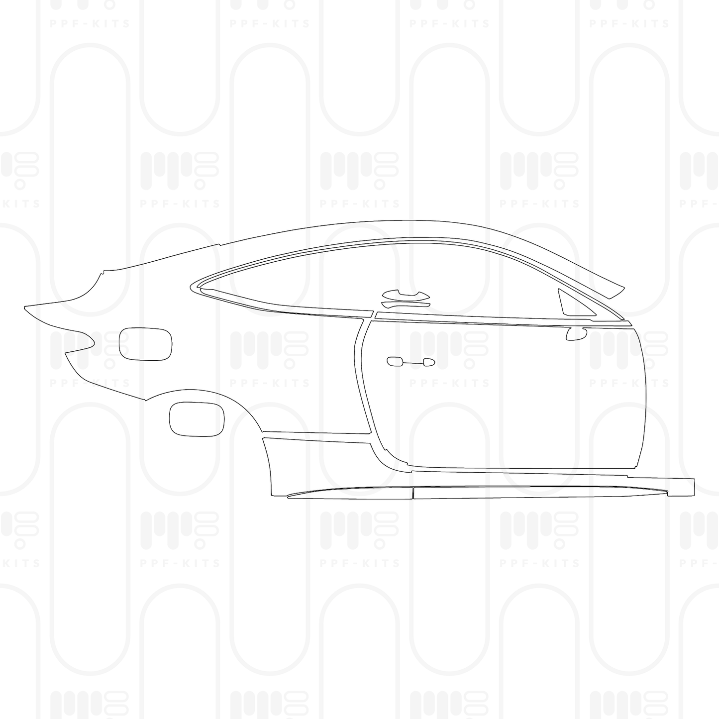 Voorgesneden PPF Mercedes-Benz CLE Coupe AMG CLE 53 2026