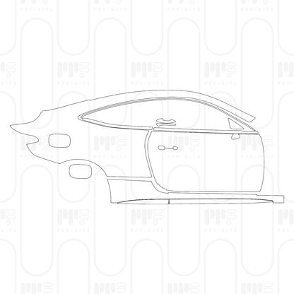 Voorgesneden PPF Mercedes-Benz CLE Coupe AMG CLE 53 2026