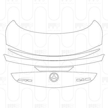 Voorgesneden PPF Mercedes-Benz CLE Coupe AMG CLE 53 2026