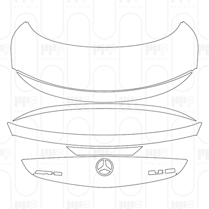 Voorgesneden PPF Mercedes-Benz CLE Coupe AMG CLE 53 2026