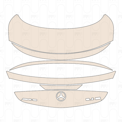 Voorgesneden PPF Mercedes-Benz CLE Coupe AMG CLE 53 2026