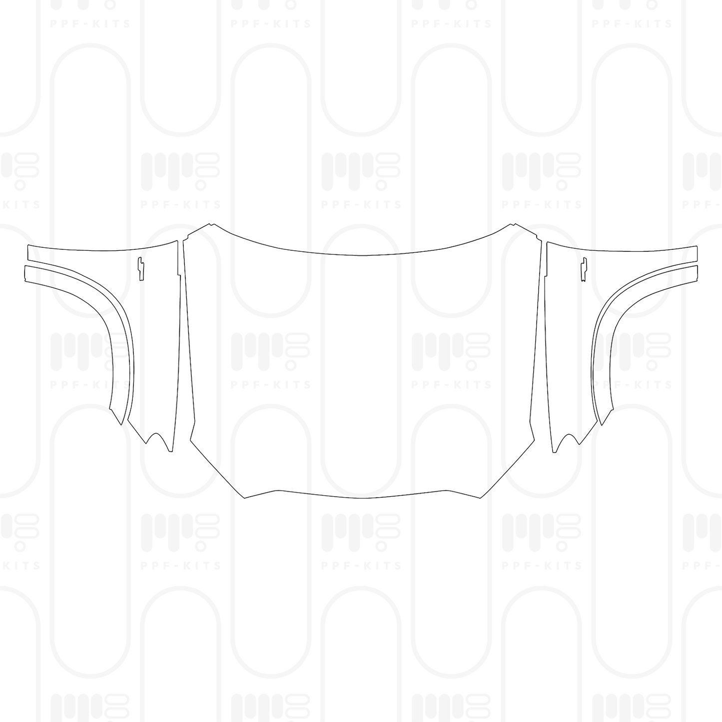 Voorgesneden PPF Mercedes-Benz GLE Coupe AMG GLE 53 2026