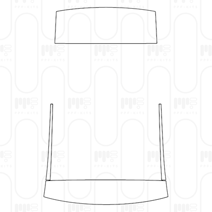 Voorgesneden PPF Mercedes-Benz GLE SUV AMG GLE 53 2026