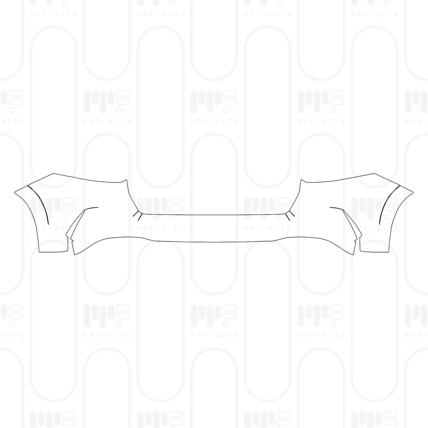 Voorgesneden PPF Mercedes-Benz GLE SUV AMG GLE 53 2026