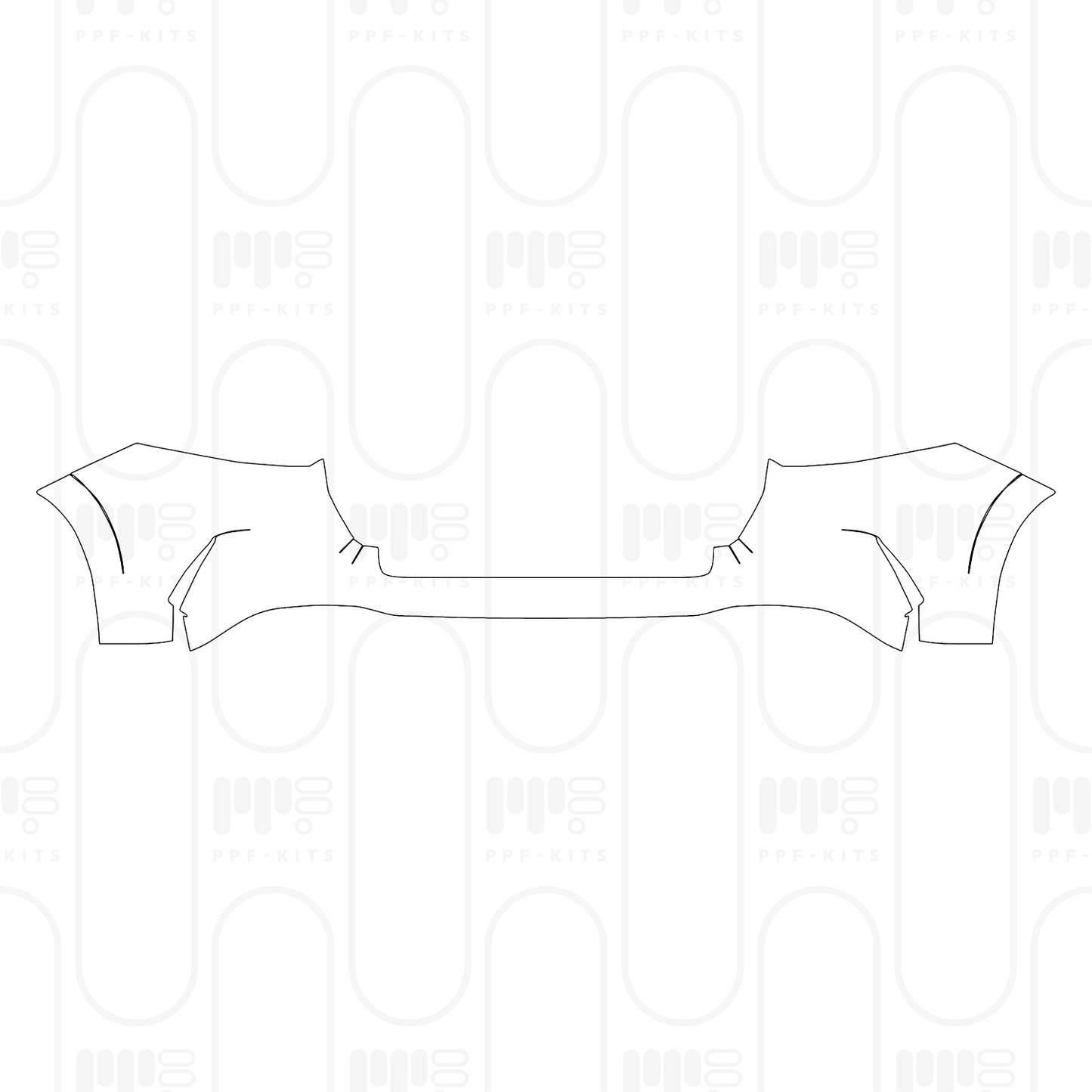 Voorgesneden PPF Mercedes-Benz GLE SUV AMG GLE 53 2026