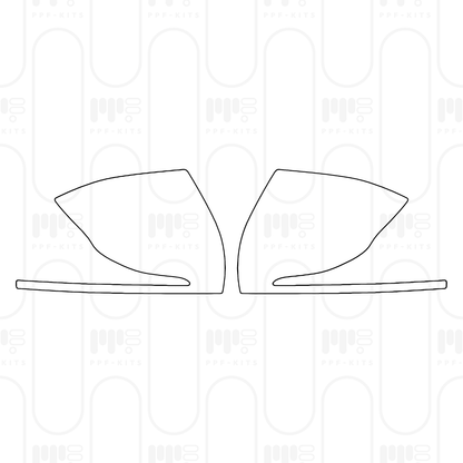 Voorgesneden PPF Mercedes-Benz GLE SUV AMG GLE 53 2026