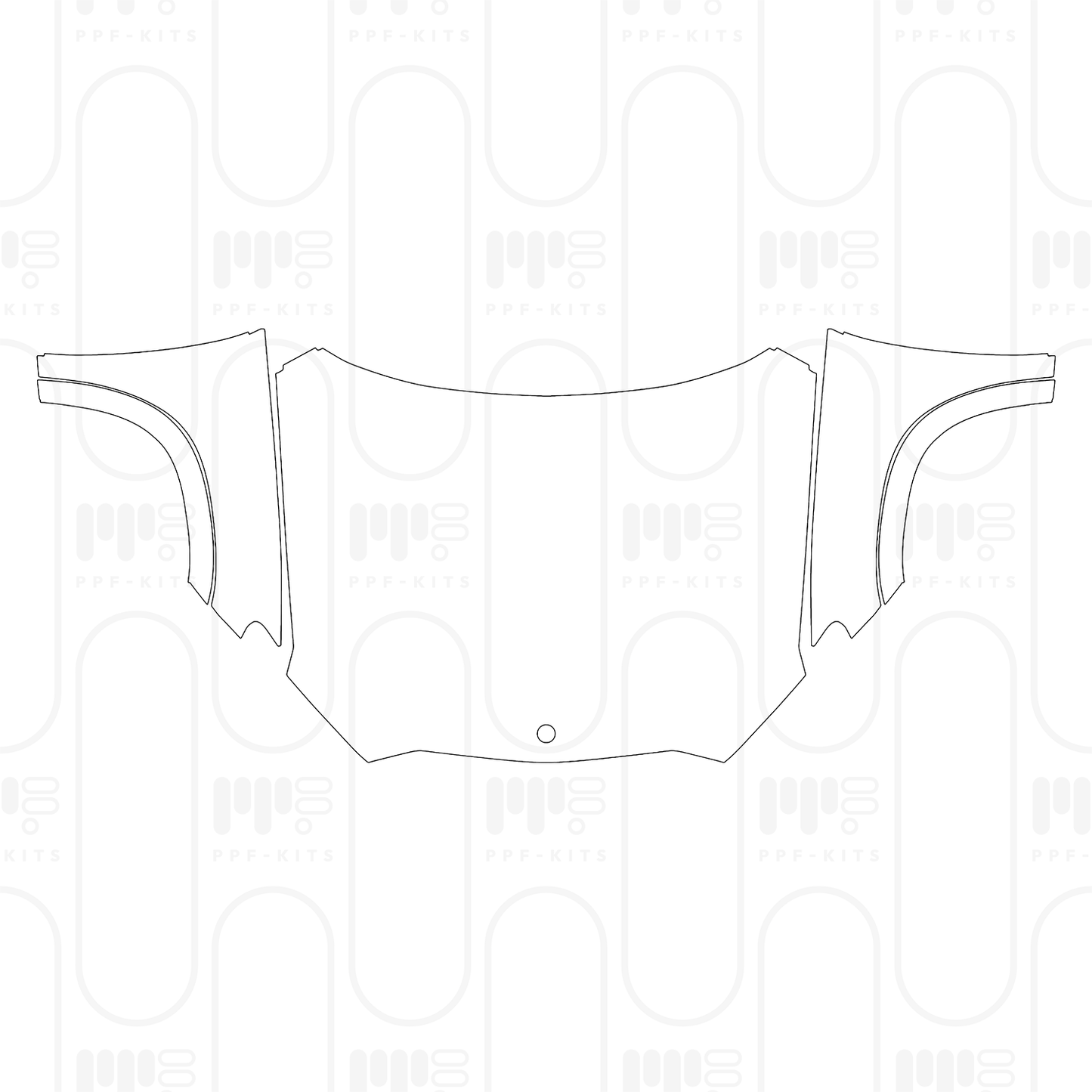 Voorgesneden PPF Mercedes-Benz GLE SUV AMG line 2026