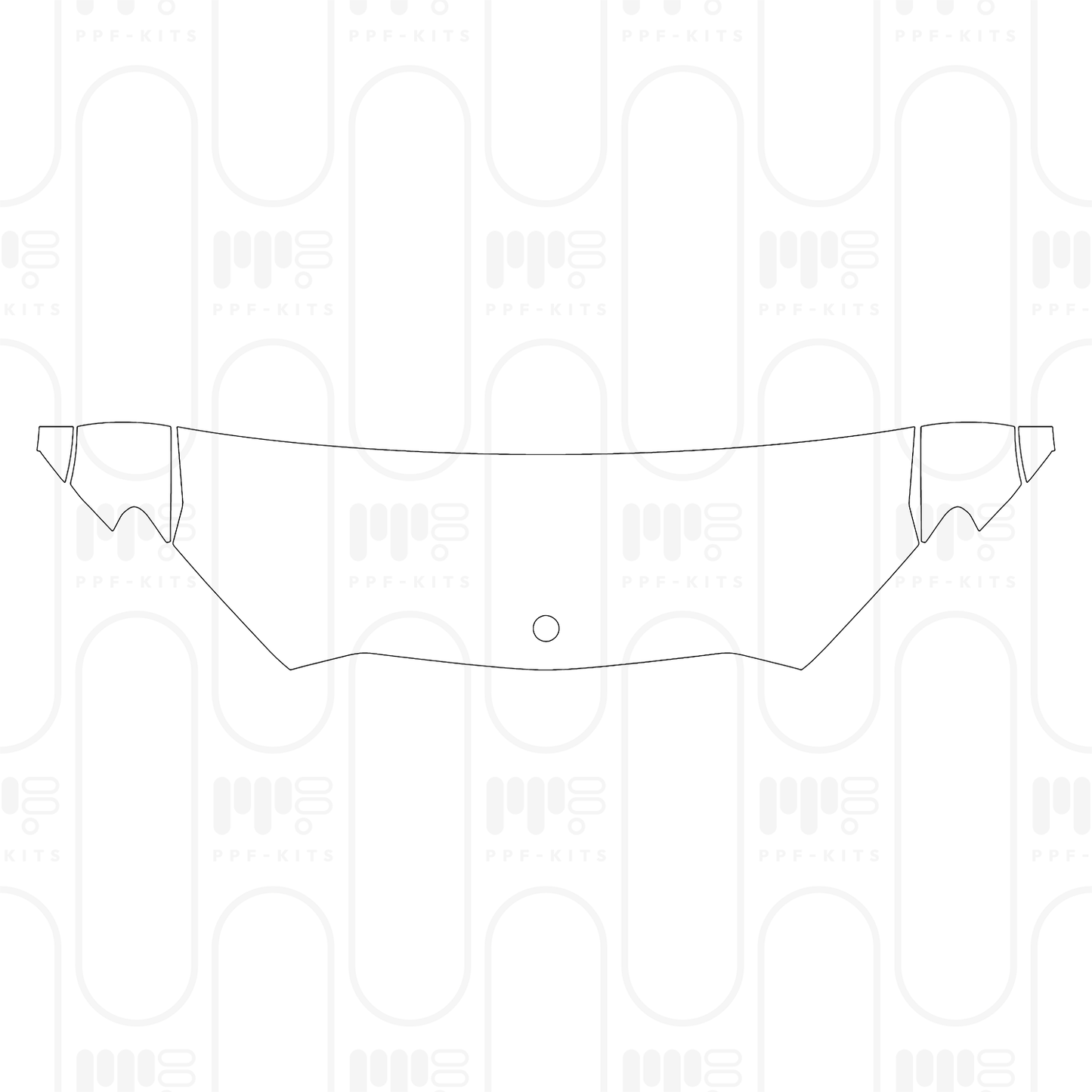 Voorgesneden PPF Mercedes-Benz GLE SUV AMG line 2026