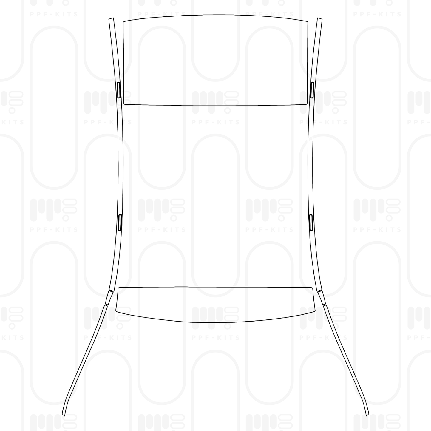 Voorgesneden PPF Mercedes-Benz GLE Coupe AMG GLE 53 2026