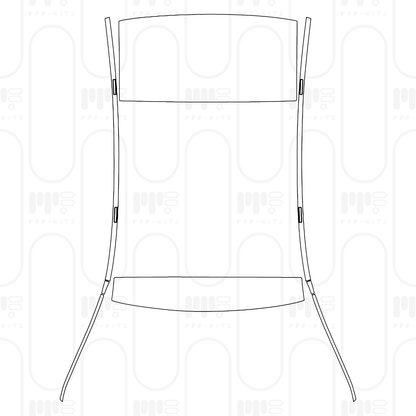 Voorgesneden PPF Mercedes-Benz GLE Coupe AMG GLE 53 2026