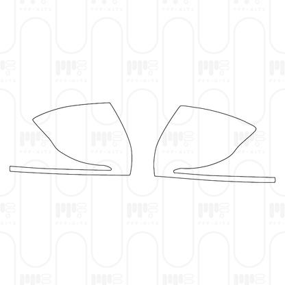 Voorgesneden PPF Mercedes-Benz GLE Coupe AMG GLE 53 2026