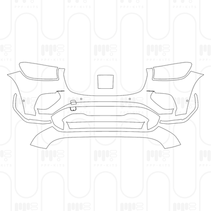 Voorgesneden PPF Mercedes-Benz Maybach GLS 2026