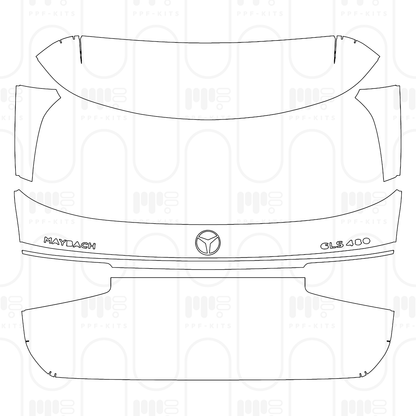 Voorgesneden PPF Mercedes-Benz Maybach GLS 2026