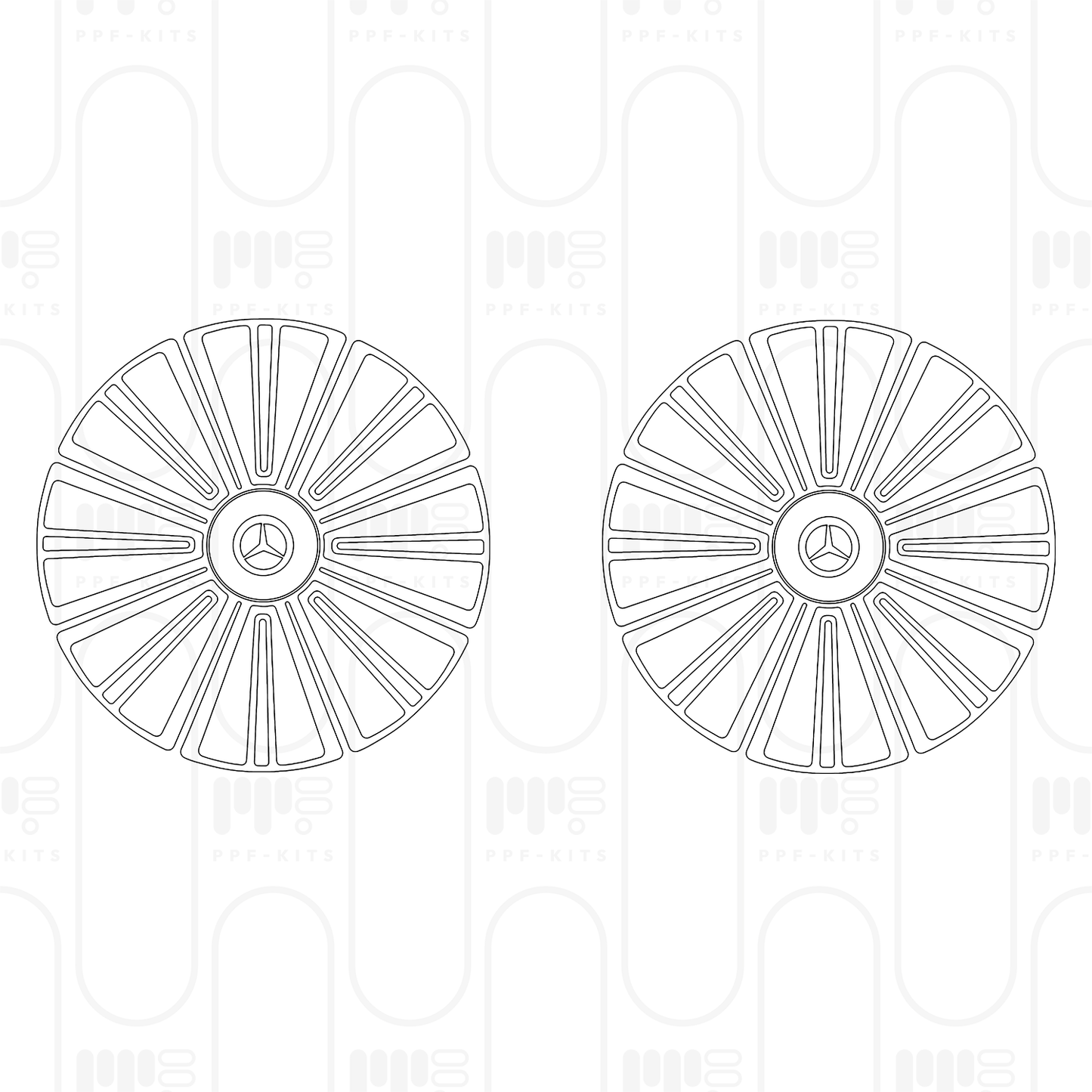 Voorgesneden PPF Mercedes-Benz Maybach GLS 2026