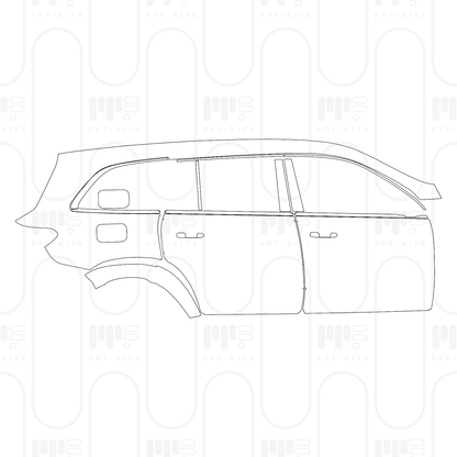Voorgesneden PPF Mercedes-Benz GLS AMG GLS 63 2026