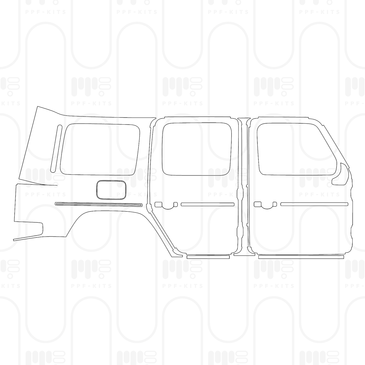 Voorgesneden PPF Mercedes-Benz G Class G 580 with EQ-Technology AMG Line 2026