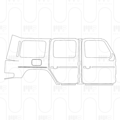 Voorgesneden PPF Mercedes-Benz G Class G 580 with EQ-Technology AMG Line 2026
