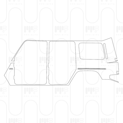 Voorgesneden PPF Mercedes-Benz G Class G 580 with EQ-Technology AMG Line 2026