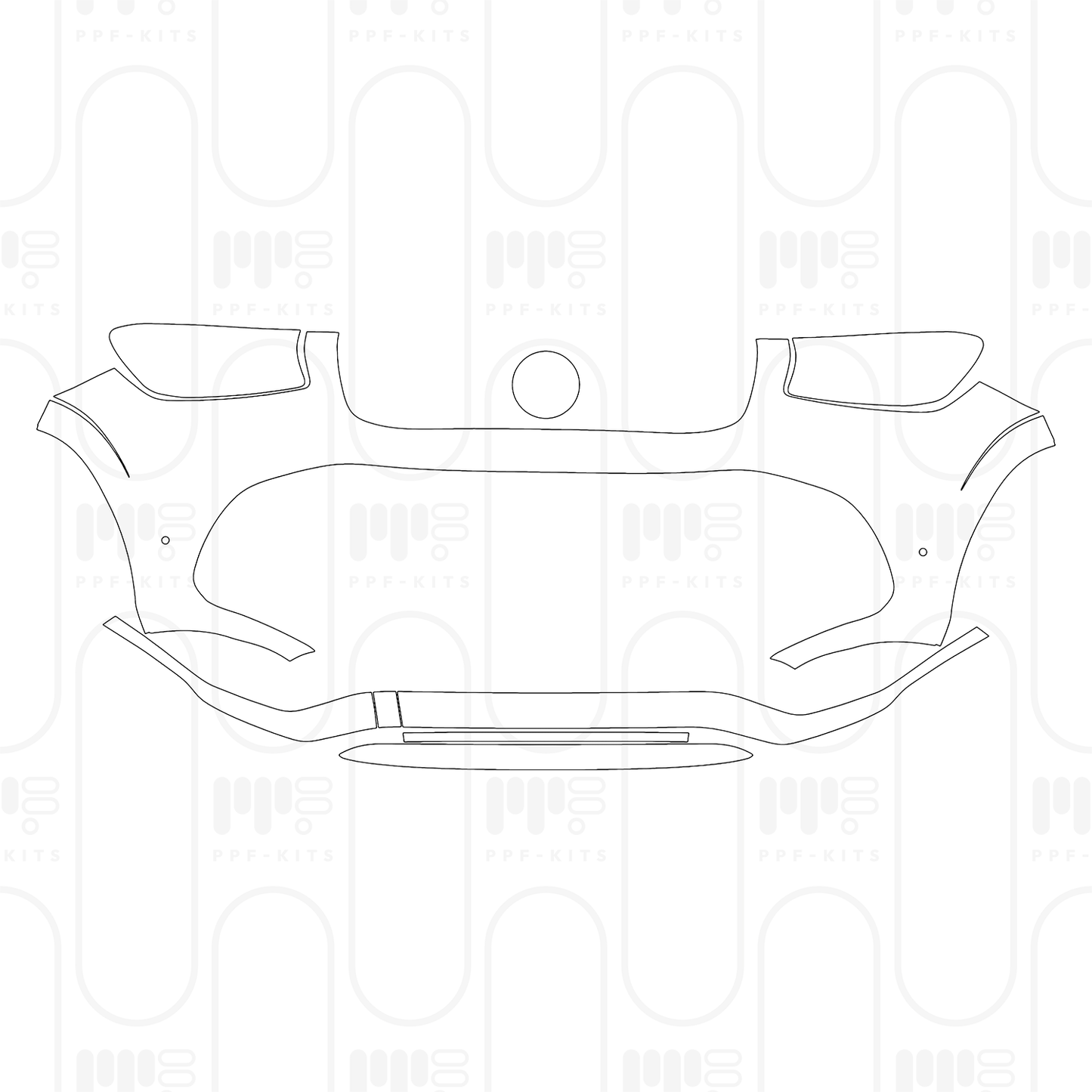 Voorgesneden PPF Mercedes-Benz GLS AMG GLS 63 2026