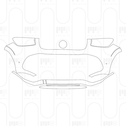 Voorgesneden PPF Mercedes-Benz GLS AMG GLS 63 2026