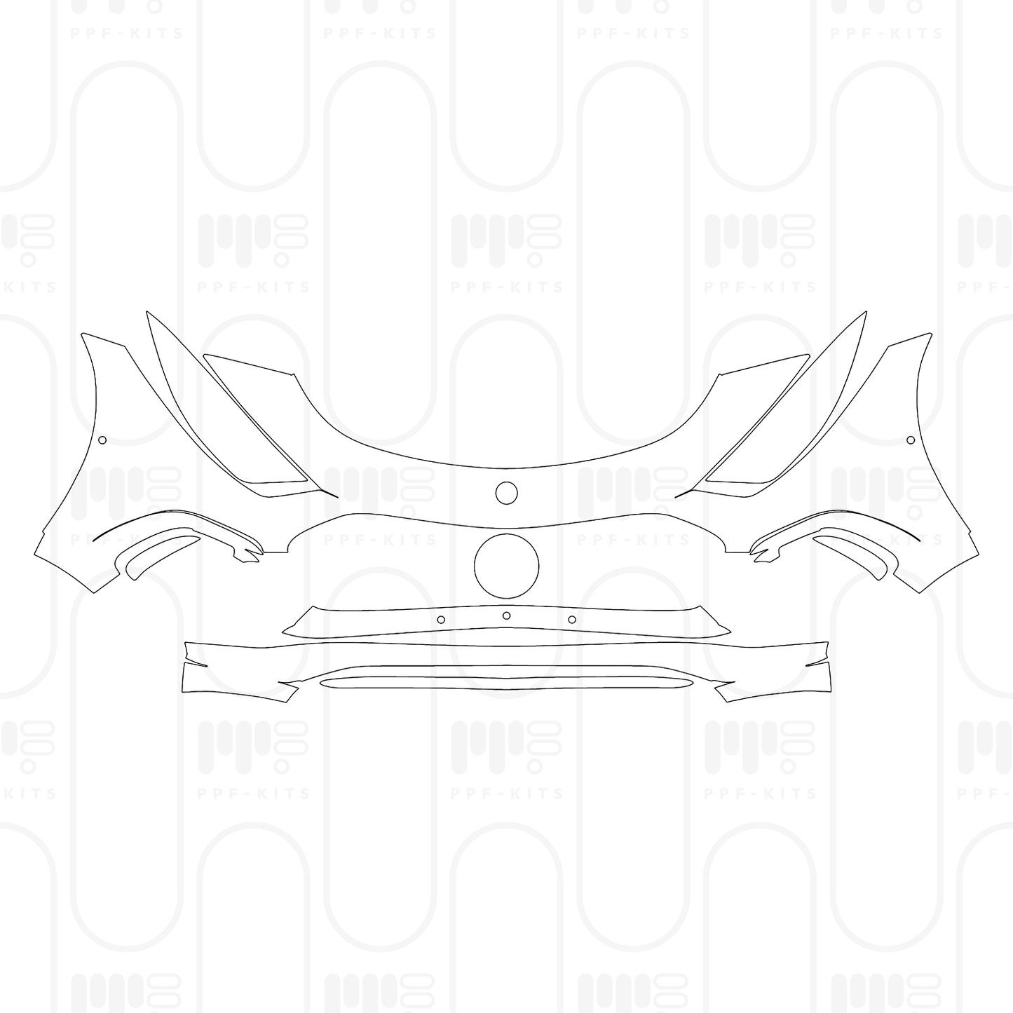 Voorgesneden PPF Mercedes-Benz SL AMG SL43 2026