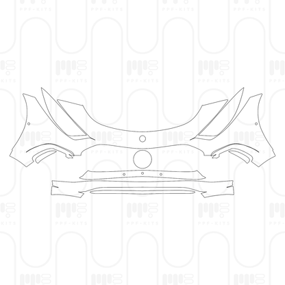 Voorgesneden PPF Mercedes-Benz SL AMG SL43 2026