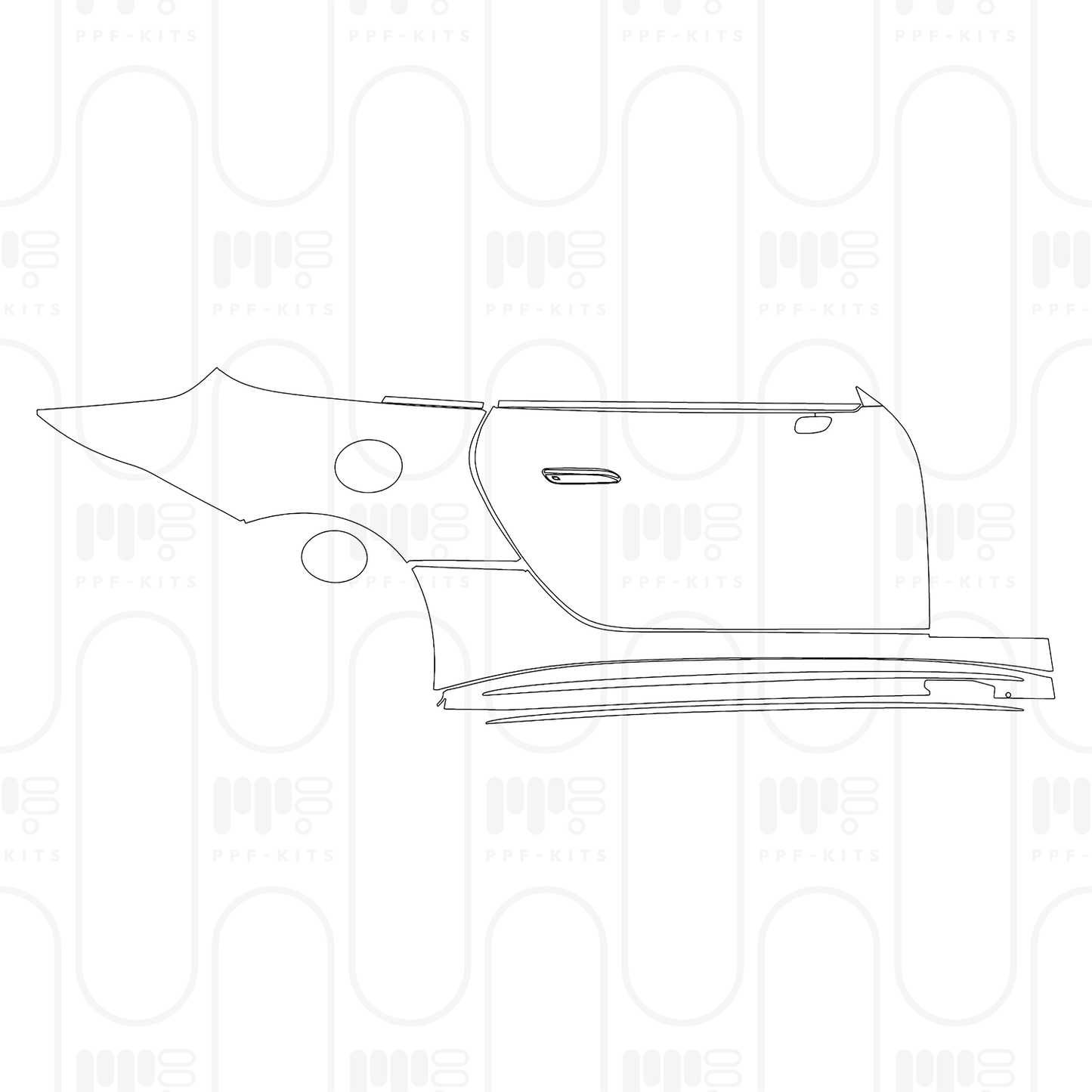 Voorgesneden PPF Mercedes-Benz SL AMG SL43 2026