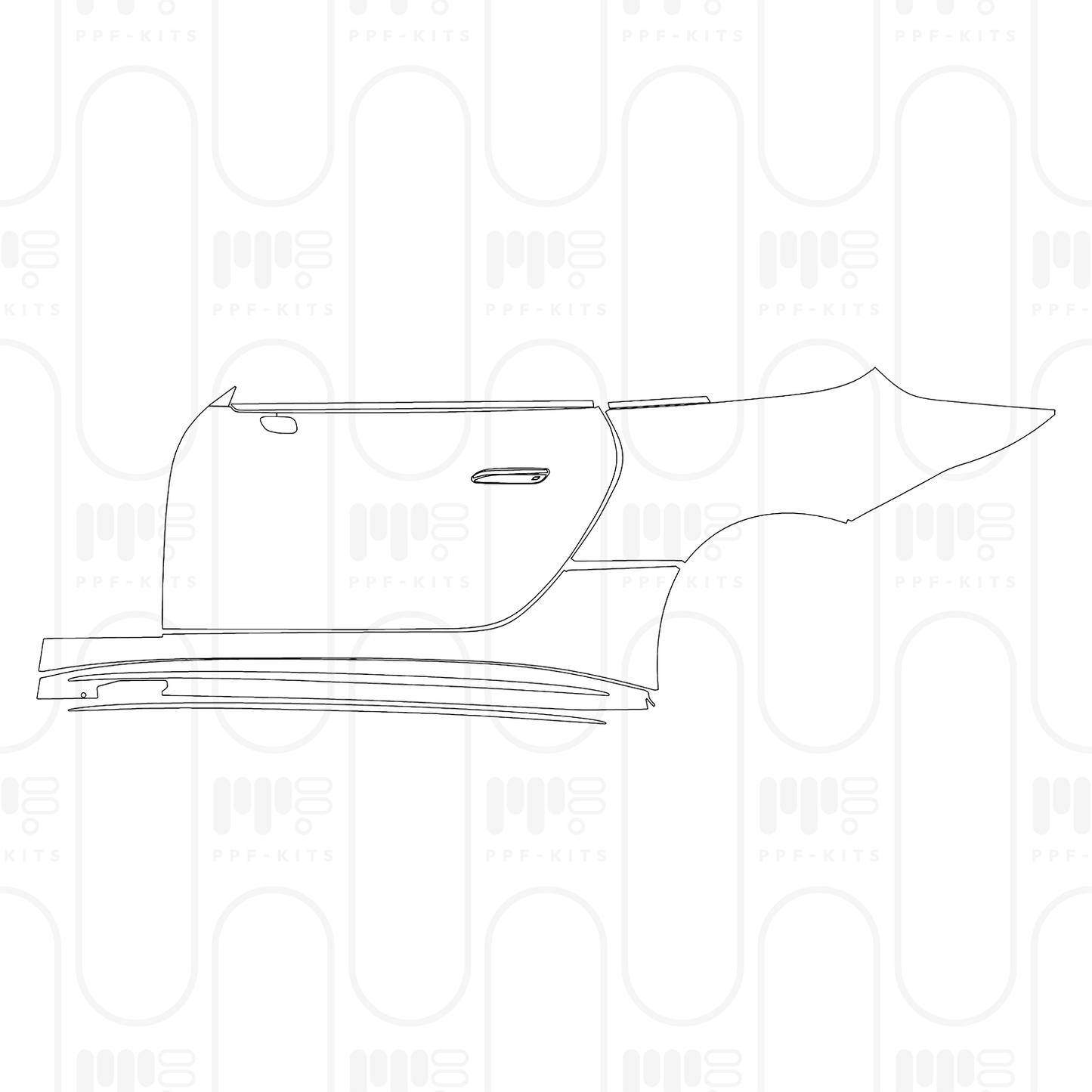 Voorgesneden PPF Mercedes-Benz SL AMG SL43 2026