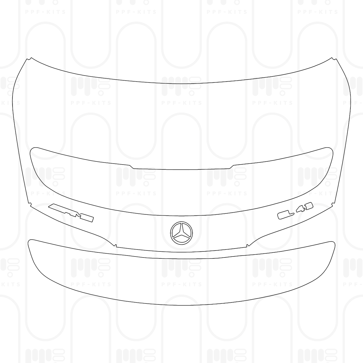 Voorgesneden PPF Mercedes-Benz SL AMG SL43 2026