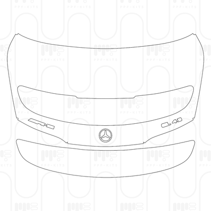 Voorgesneden PPF Mercedes-Benz SL AMG SL43 2026