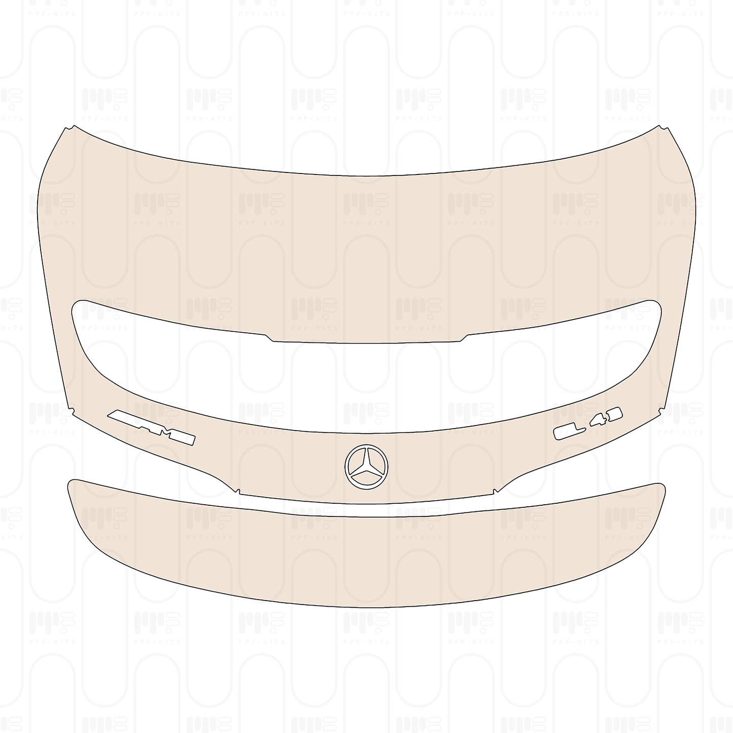 Voorgesneden PPF Mercedes-Benz SL AMG SL43 2026