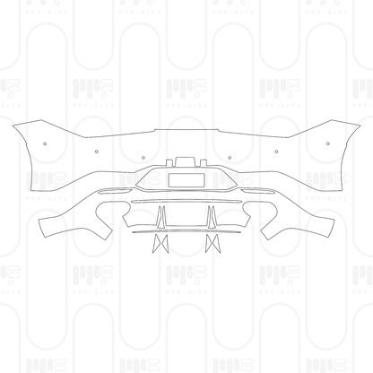 Voorgesneden PPF Mercedes-Benz SL AMG SL43 2026
