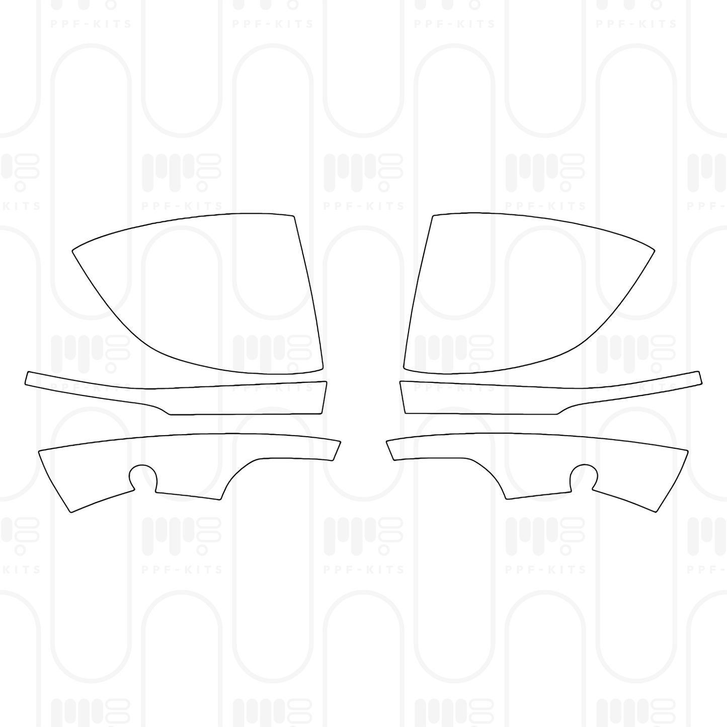 Voorgesneden PPF Mercedes-Benz SL AMG SL43 2026