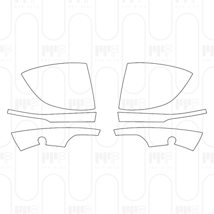 Voorgesneden PPF Mercedes-Benz SL AMG SL43 2026