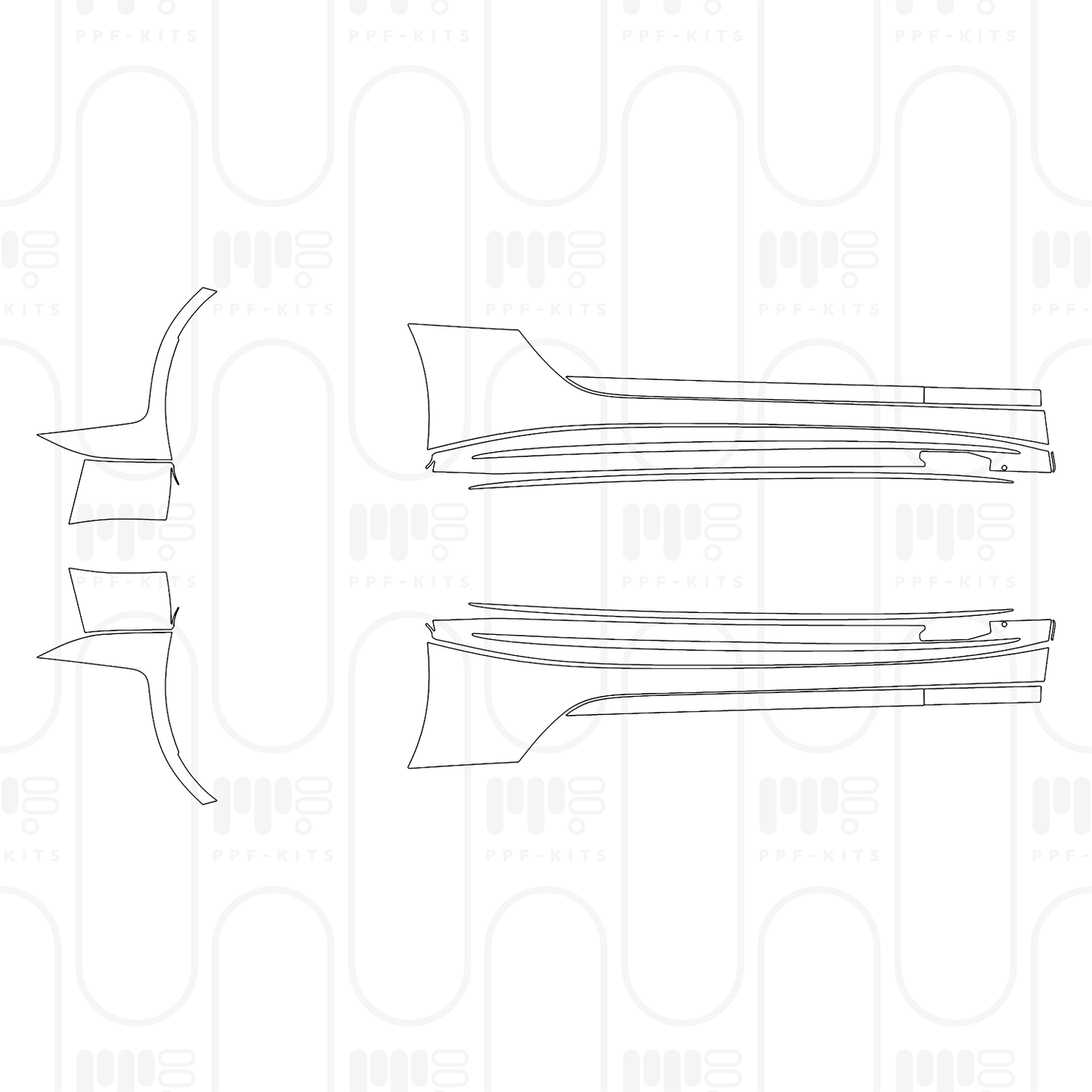 Voorgesneden PPF Mercedes-Benz SL AMG SL43 2026