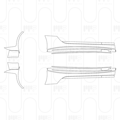 Voorgesneden PPF Mercedes-Benz SL AMG SL43 2026