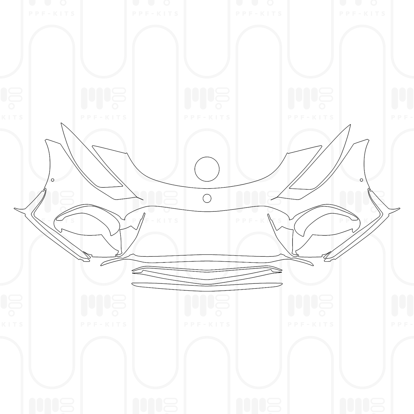 Voorgesneden PPF Mercedes-Benz SL AMG SL55 2026