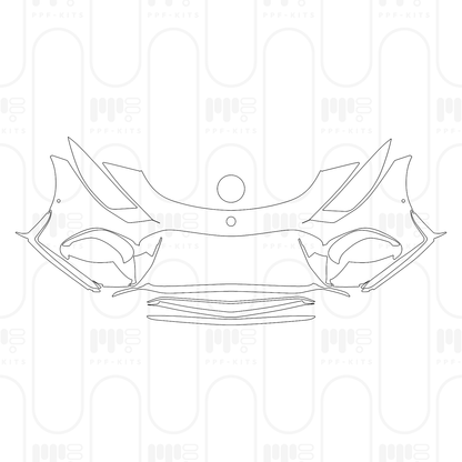 Voorgesneden PPF Mercedes-Benz SL AMG SL55 2026