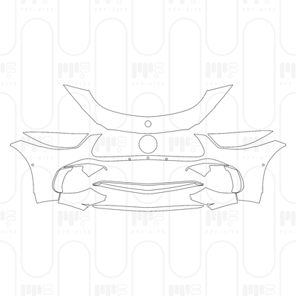 Voorgesneden PPF Mercedes-Benz SL AMG SL55 2026