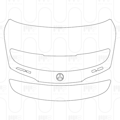 Voorgesneden PPF Mercedes-Benz SL AMG SL55 2026