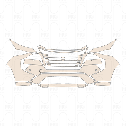 Voorgesneden PPF Nissan Rogue SL 2026