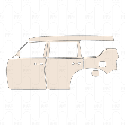 Voorgesneden PPF Nissan Armada (US) PRO-4X 2026