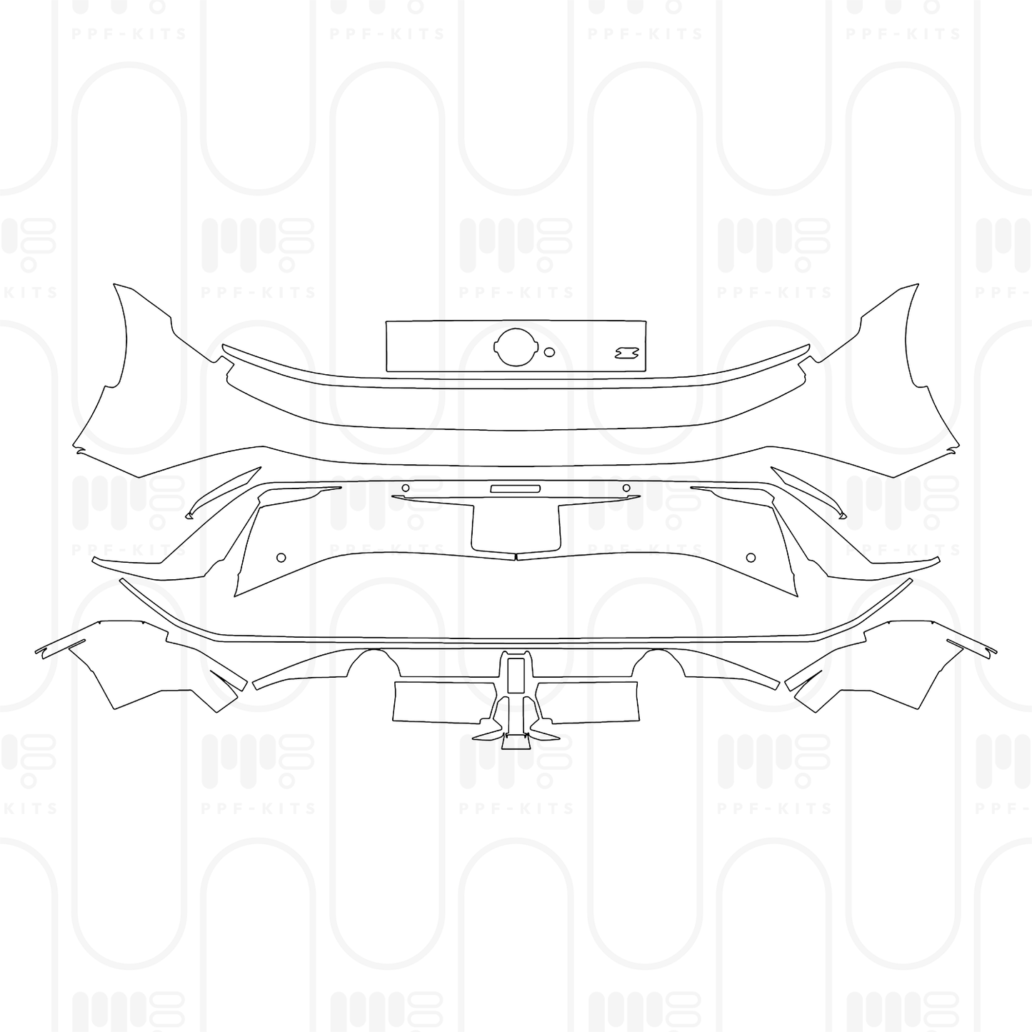 Voorgesneden PPF Nissan Z Nismo 2026