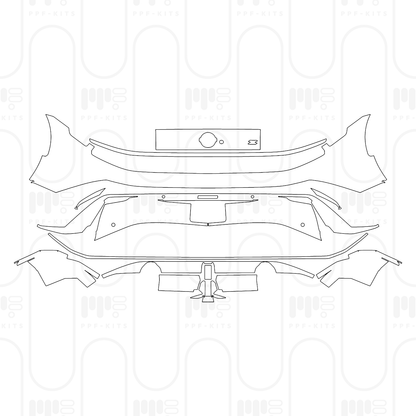 Voorgesneden PPF Nissan Z Nismo 2026