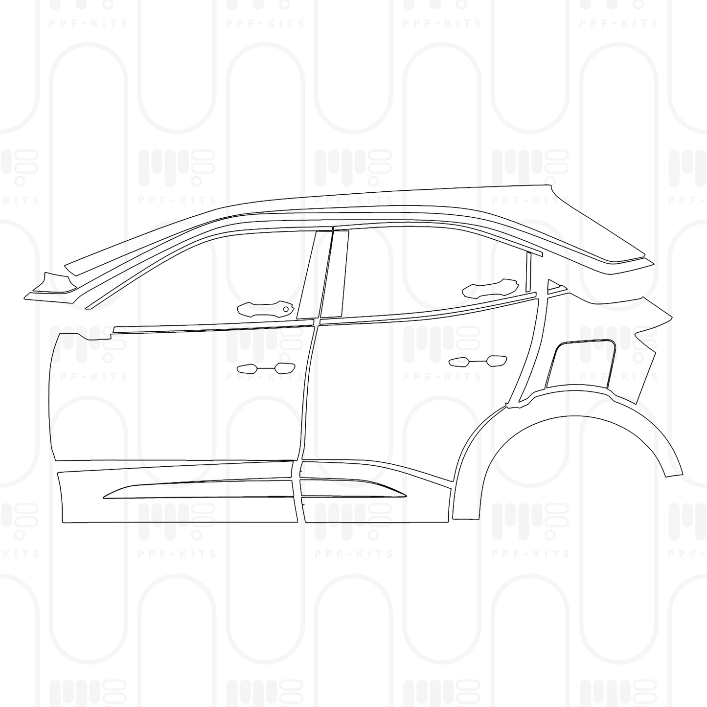 Voorgesneden PPF Opel Neuer Mokka GS 2026