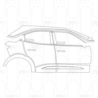 Voorgesneden PPF Opel Neuer Mokka GS 2026